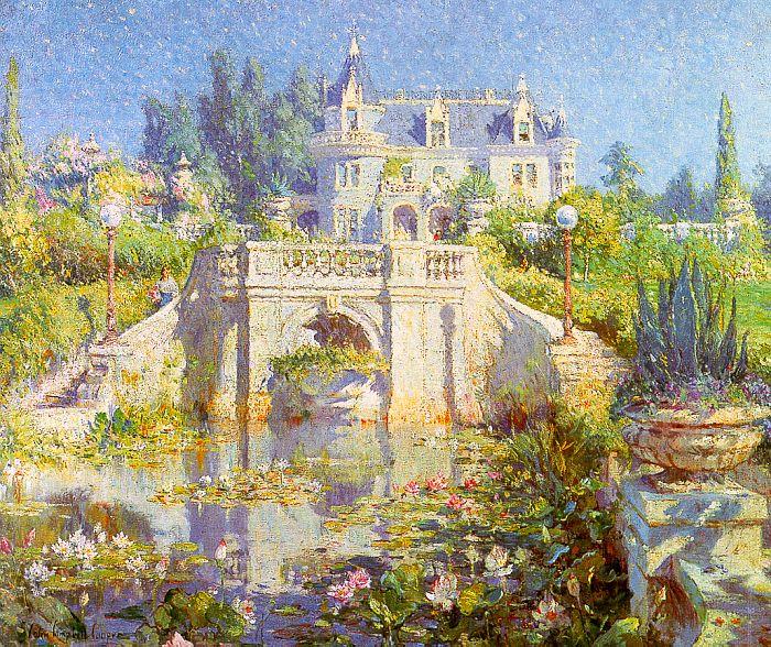 Colin Campbell Cooper A California Water Garden at Redlands France oil painting art